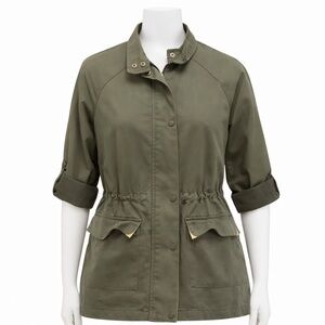 Size XL A New Day Army Green Utility Jacket Coat